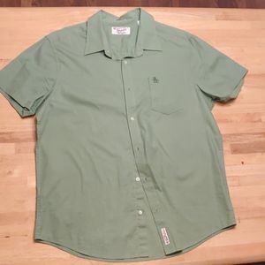 XL MENS ORIGINAL PENGUIN BUTTON UP DRESS SHIRT